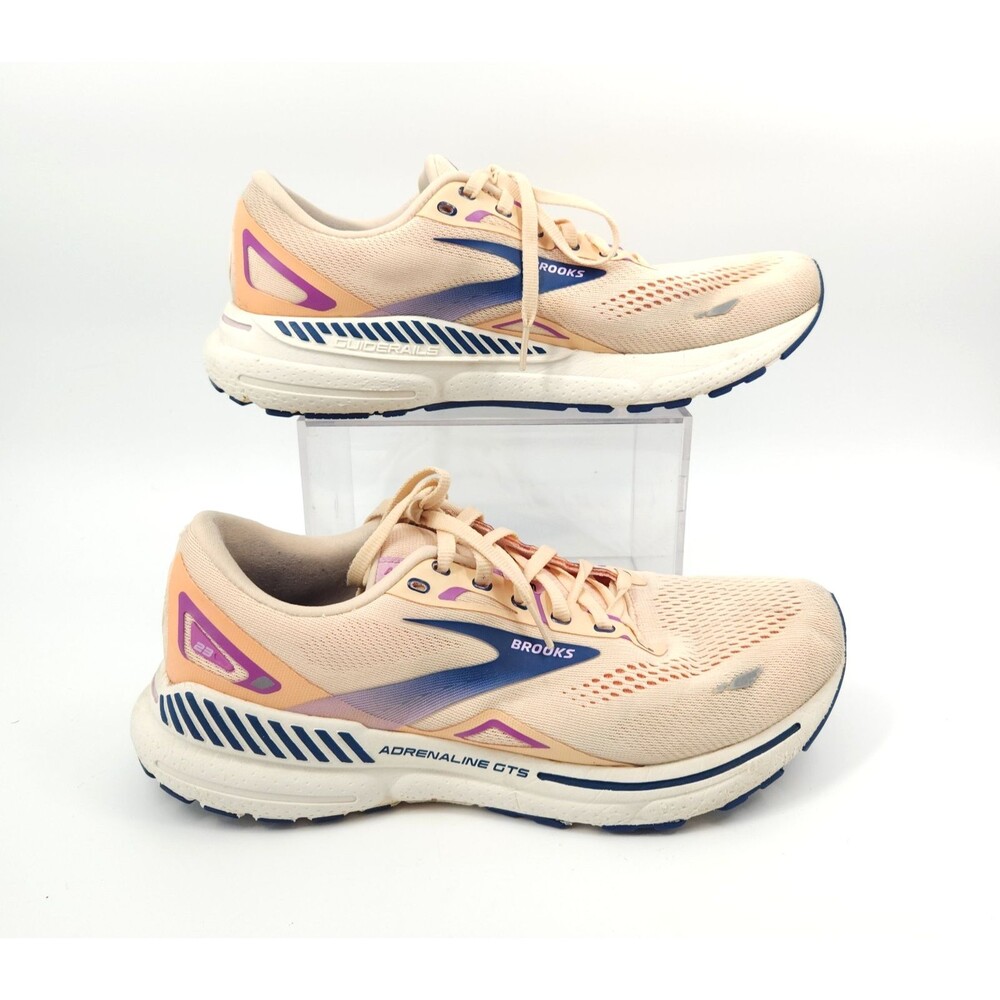 Brooks Adrenaline GTS 23 Shoes Women Size 12 B Medium Apricot 1203811B795